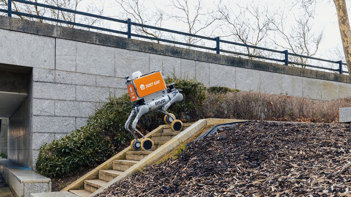 RIVR robot delivery 