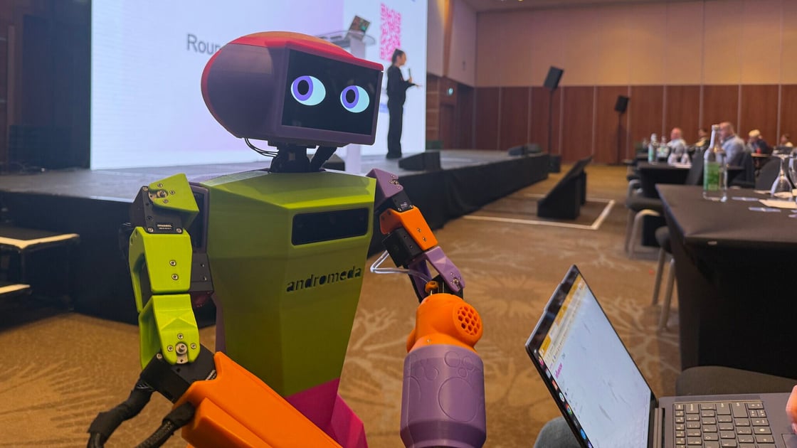 Andromeda Robot at Humanoid Summit