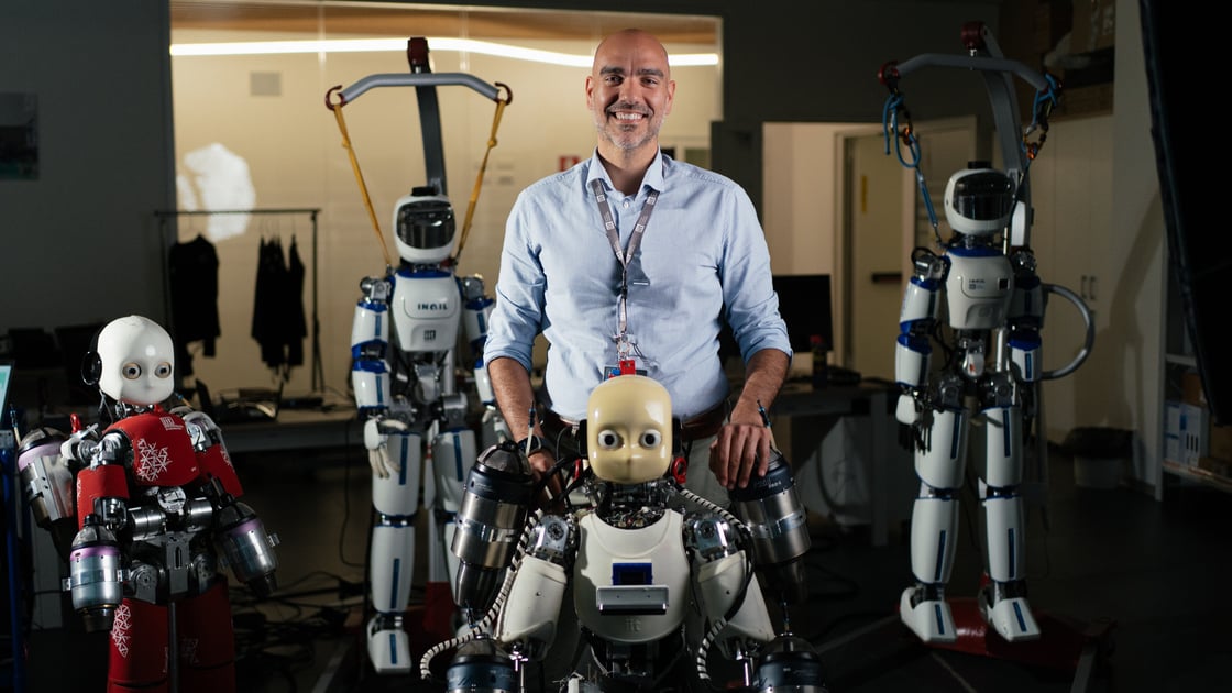 Daniele Pucci with Robots