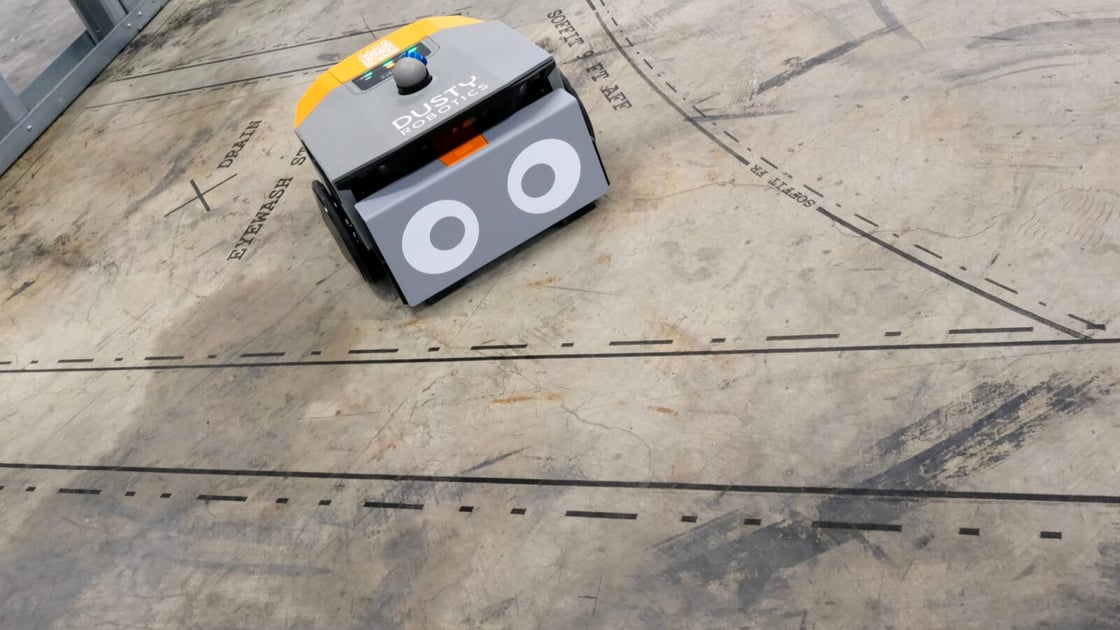 Dusty Robotics FieldPrinter on the Job