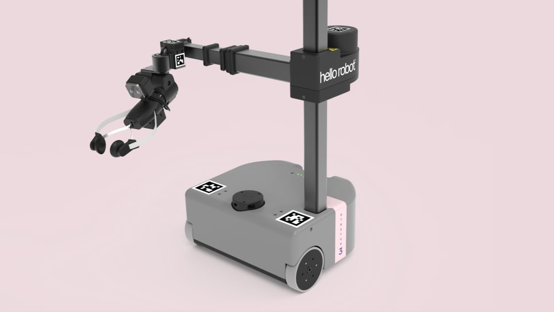 Hello Stretch 3 Robot Pink
