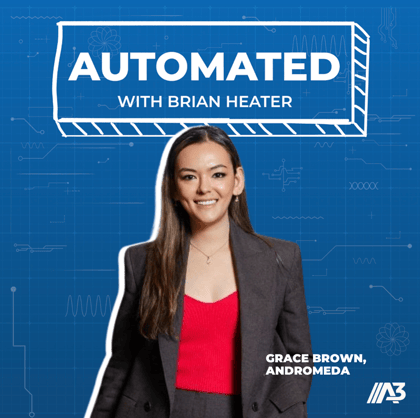 Automated Podcast cover With Grace Brown