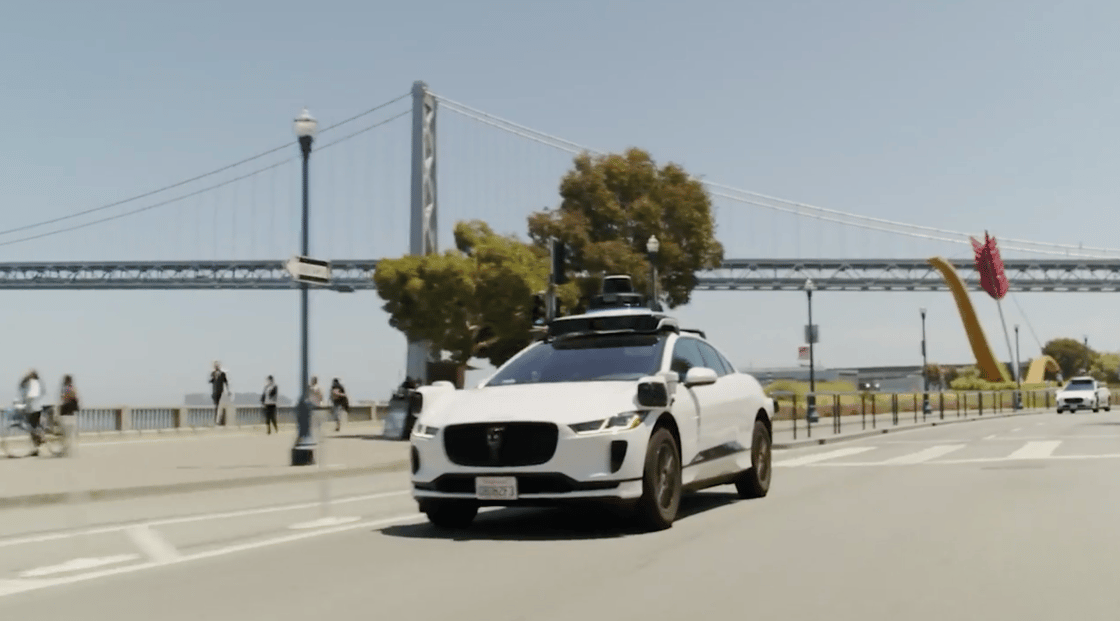 Waymo Car in SF