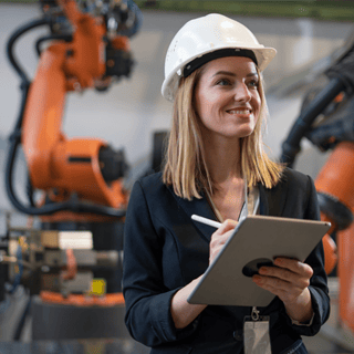 woman in robotics