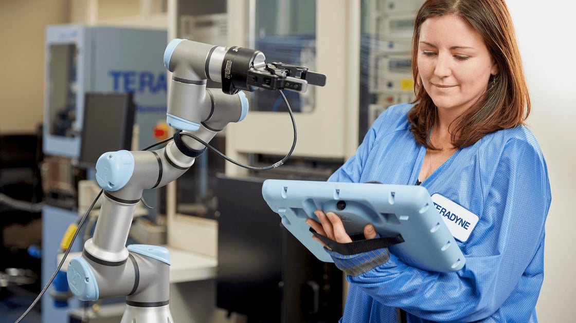 Teradyne Robotics Testing a UR Arm