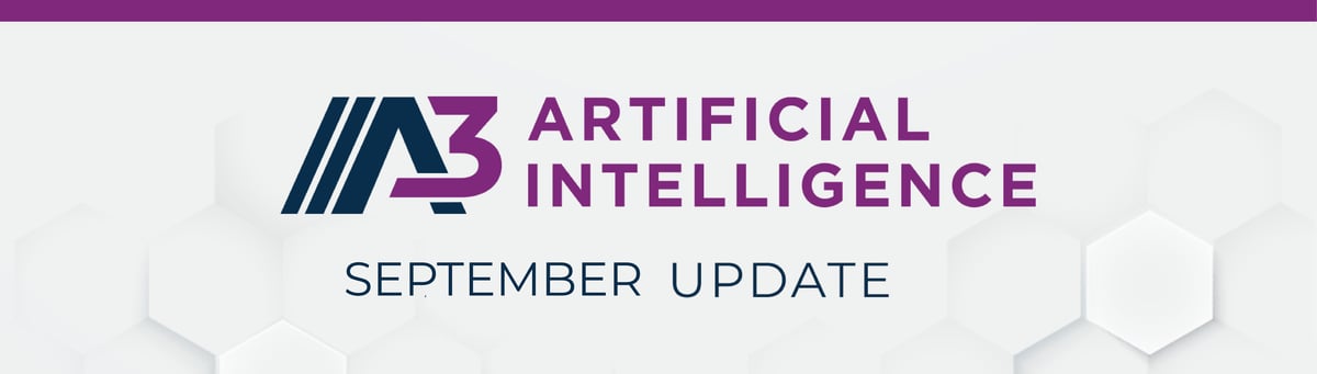 A3 Artificial Intelligence September Un