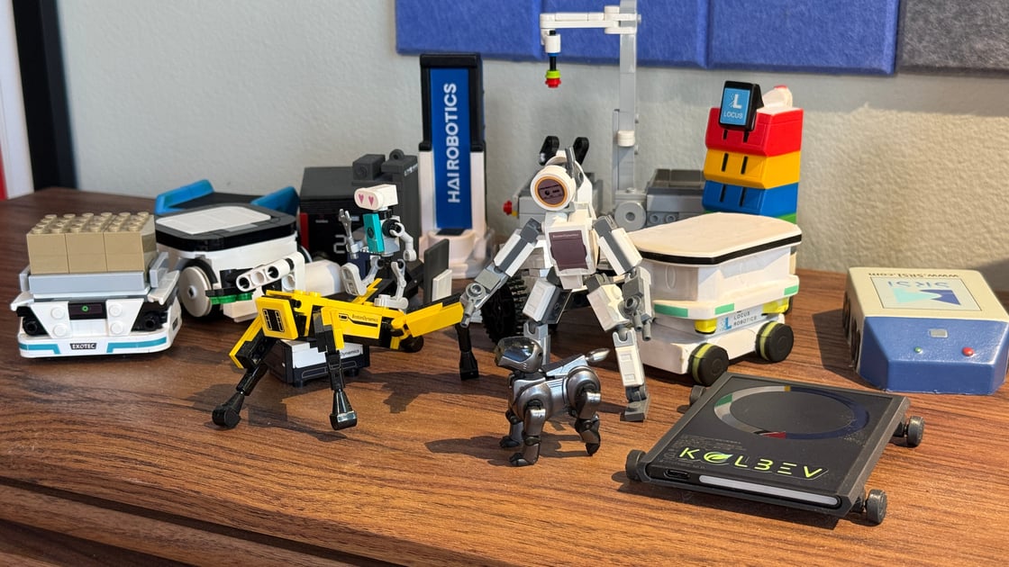Brian's Robo Swag Collection