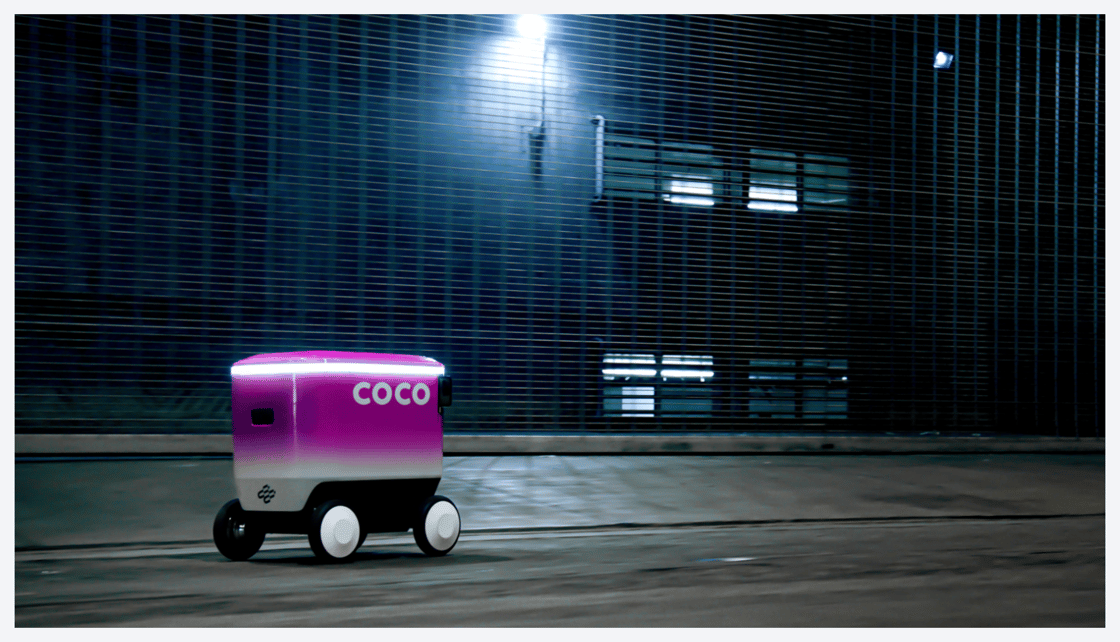 New Coco Robot at Night